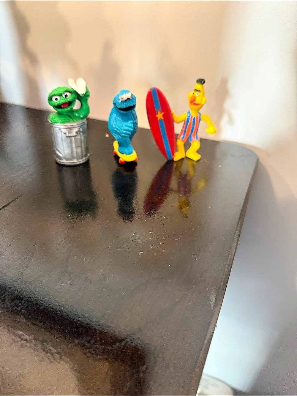 Sesame Street Character Figure Set with Surfboard